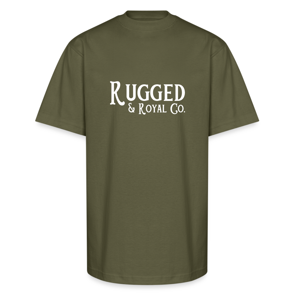 R&R Unisex Oversized Heavyweight T-Shirt (WL) - classic olive