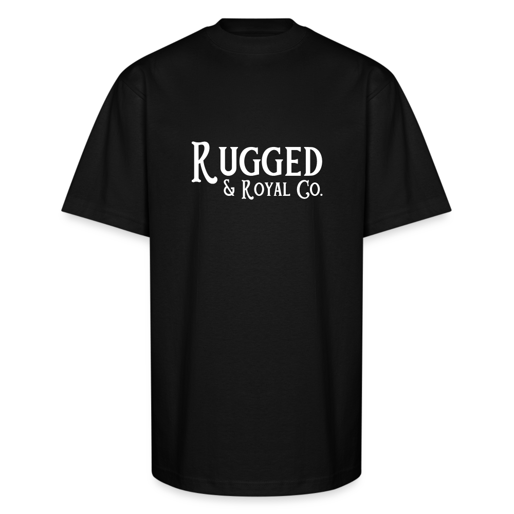 R&R Unisex Oversized Heavyweight T-Shirt (WL) - black