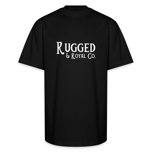 R&R Unisex Oversized Heavyweight T-Shirt (WL) - black