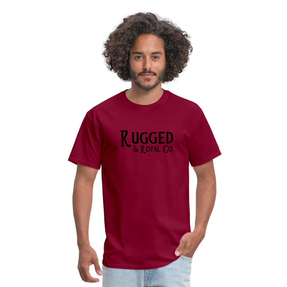 R&R Unisex Classic T-Shirt (BL) - burgundy