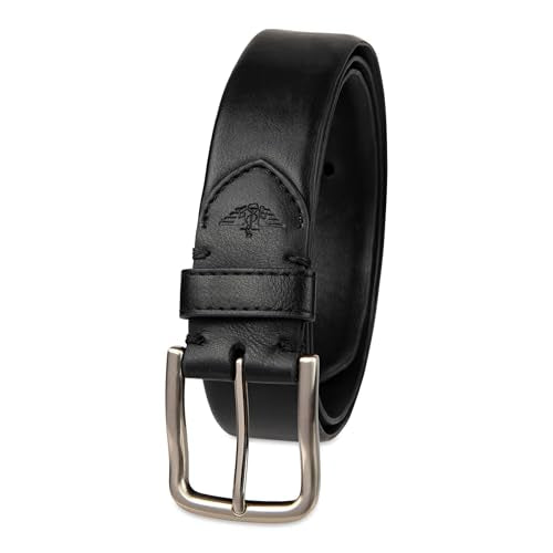 Dockers Men's Everyday Casual Belt with Classic Harness Buckle (Regular and Big & Tall Sizing)