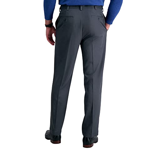 HAGGAR Mens Cool 18 Pro Classic Fit Flat Front Casual Pant Regular and Big & Tall Sizes