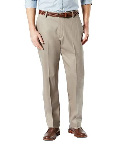 Dockers Men's Classic Fit Signature Khaki Lux Cotton Stretch Pants