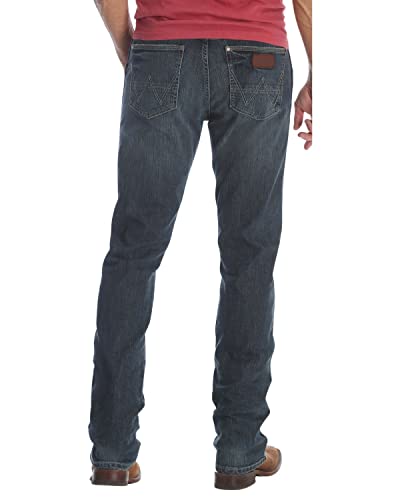 Wrangler Mens Retro Slim Fit Straight Leg Jeans