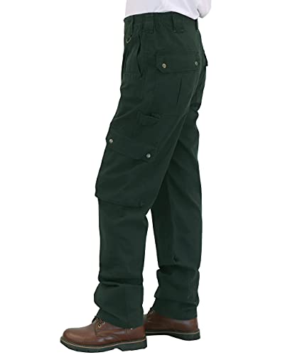 BOCOMAL FR Pants for Men Cargo Flame Resistant Pants(2112&CAT2) 100% C 7.5oz Utility Fire Resistant Pants