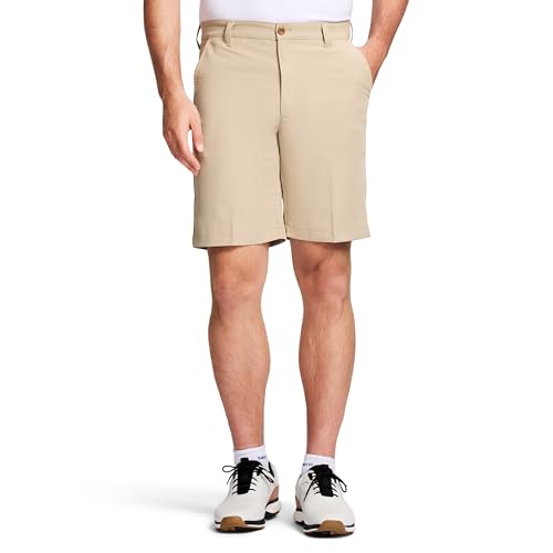 IZOD Men’s 9.5"Micro Poly Classic Fit Golf Short