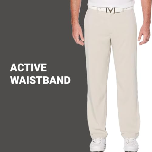 Callaway Men’s Tech Golf Pants with Active Waistband, Lightweight Stretch Fabric, Moisture-Wicking, and Sun Protection