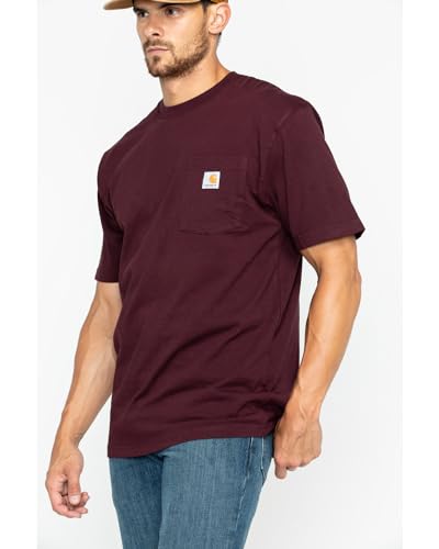 Carhartt Men's Loose Fit Heavyweight Short-Sleeve Pocket T-Shirt