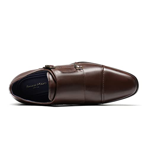 Bruno Marc Men's Dress Loafer Shoes Monk Strap Slip On Loafers