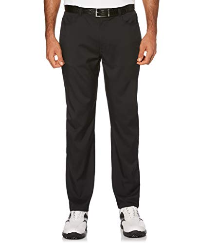 PGA TOUR Men's Flat Front 5-Pocket Stretch Golf Pant with Active Waistband (Waist Size 30-44 Big & Tall)