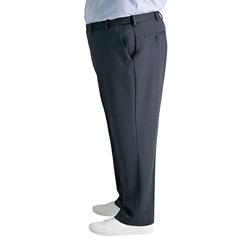 HAGGAR Mens Cool 18 Pro Classic Fit Flat Front Casual Pant Regular and Big & Tall Sizes