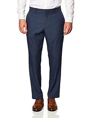 Perry Ellis Men's Portfolio Performance Dress Pant, Modern Fit, Non-Iron, Flat Front Stretch (Waist Size 30-42)