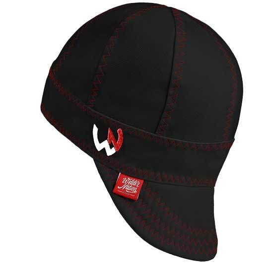 Welder Nation 8 Panel Soft, 10 oz Light Weight Cotton Welding Cap, Durable for Safety and Protection While Welding. Stick ARC