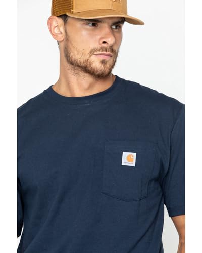 Carhartt Men's Loose Fit Heavyweight Short-Sleeve Pocket T-Shirt