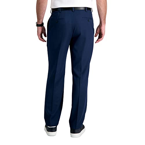 HAGGAR Mens Cool 18 Pro Classic Fit Flat Front Casual Pant Regular and Big & Tall Sizes