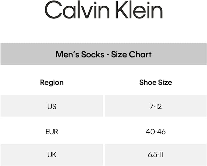 Calvin Klein Men's Dress Socks - Lightweight Cotton Blend Crew Socks (8 Pairs)