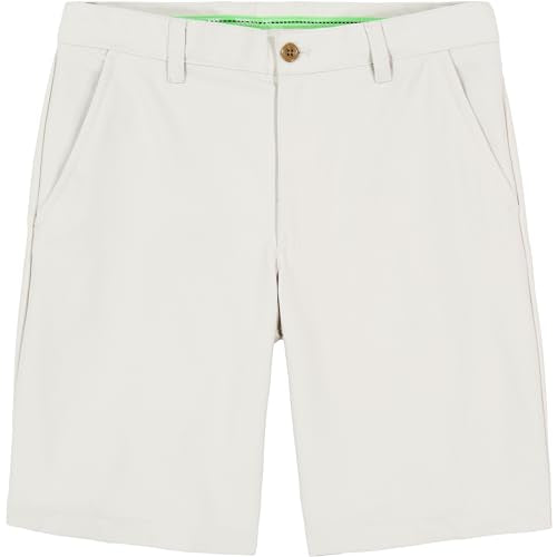 IZOD Men’s 9.5"Micro Poly Classic Fit Golf Short