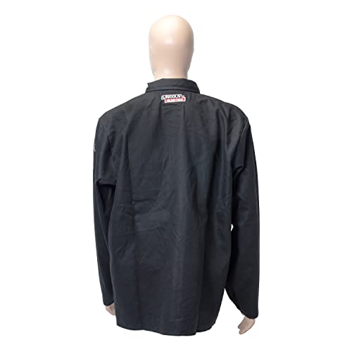 Lincoln Electric Black Flame-Resistant Cloth Welding Jacket