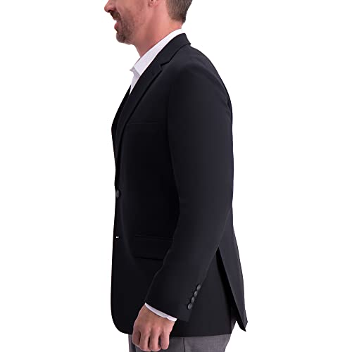 Haggar Men's The Active Series Classic Fit Gabardine Blazer (Regular and Big and Tall Sizes)