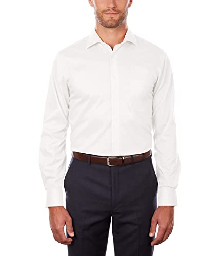 Van Heusen Men's Regular Fit Flex Collar Stretch Dress Shirt