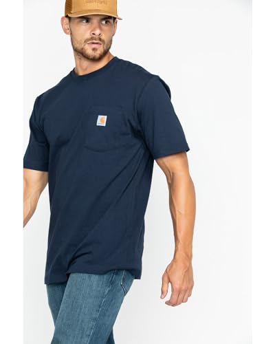 Carhartt Men's Loose Fit Heavyweight Short-Sleeve Pocket T-Shirt