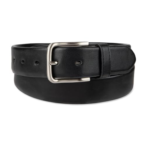 Dockers Men's Everyday Casual Belt with Classic Harness Buckle (Regular and Big & Tall Sizing)