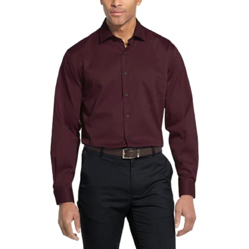 Van Heusen Men's Regular Fit Flex Collar Stretch Dress Shirt