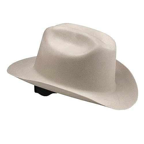 Jackson Safety Cowboy Hard Hat - Western Outlaw Style Construction Helmet with Full Brim Sun Shade - ANSI Z89.1 & OSHA Compliant - (Multiple Colors)