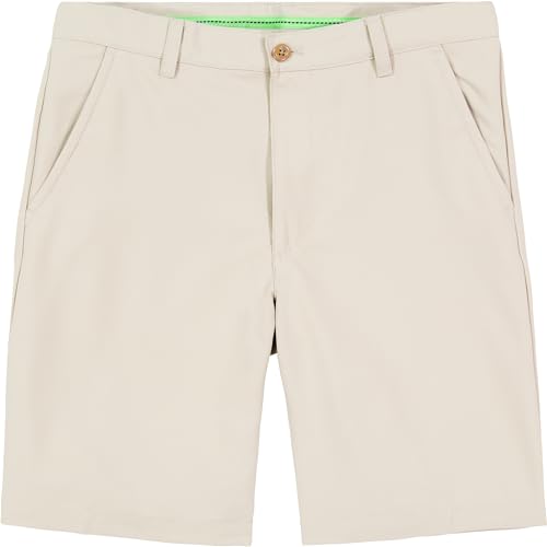 IZOD Men’s 9.5"Micro Poly Classic Fit Golf Short