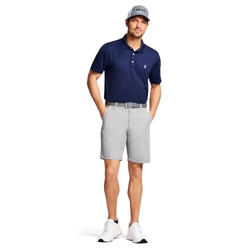 IZOD Men’s 9.5"Micro Poly Classic Fit Golf Short