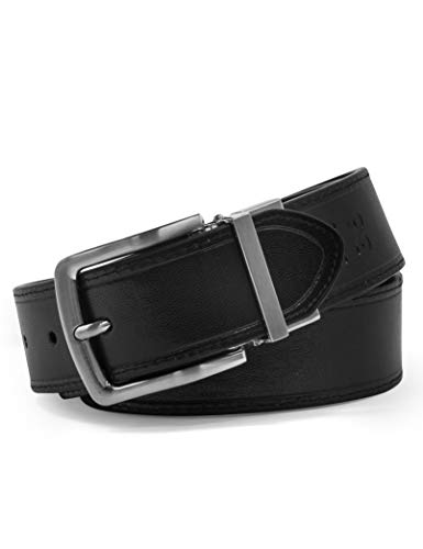 Steve Madden Men's Dress Casual Every Day Leather Belt