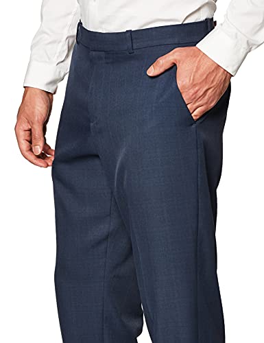 Perry Ellis Men's Portfolio Performance Dress Pant, Modern Fit, Non-Iron, Flat Front Stretch (Waist Size 30-42)