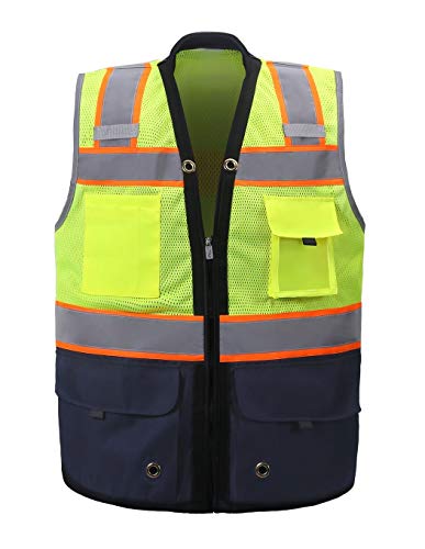 Shine Bright Safety Vest - High Visibility with Reflective Straps and Pockets – Premium, Soft, Durable, and Breathable