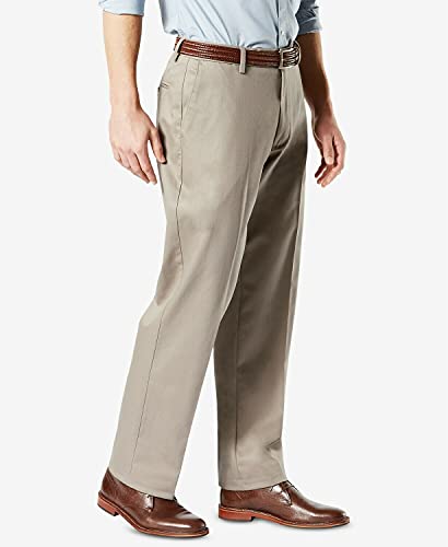 Dockers Men's Classic Fit Signature Khaki Lux Cotton Stretch Pants