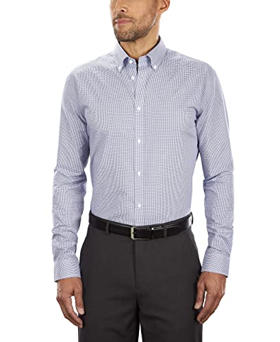 Tommy Hilfiger Men's Dress Shirt Slim Fit Non Iron Gingham