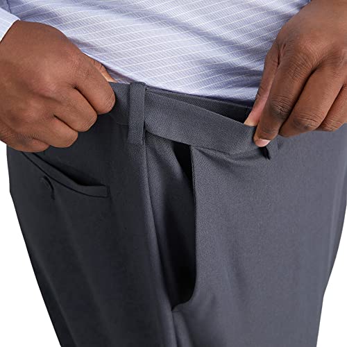 HAGGAR Mens Cool 18 Pro Classic Fit Flat Front Casual Pant Regular and Big & Tall Sizes