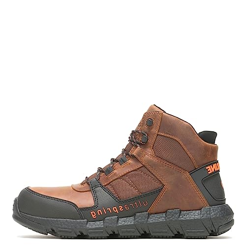 Wolverine Mens Rev Ultraspring Durashocks Carbonmax Vent Mid Industrial Boot