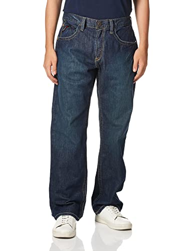 Ariat FR M3 Loose Basic Stackable Straight Leg Jeans - Men’s Fire Resistant Denim