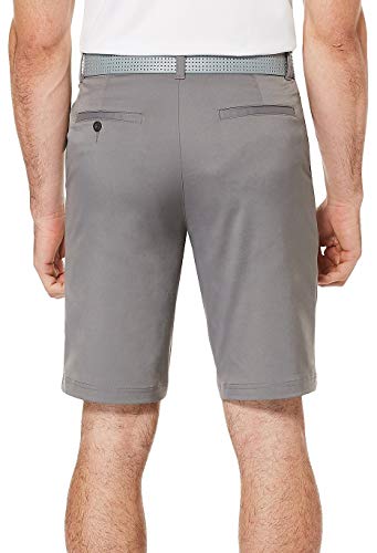 PGA TOUR Men's Flat Front Golf Shorts with Active Waistband (Size 30-44 Big & Tall)