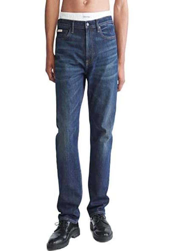 Calvin Klein Men's Straight Fit Jeans