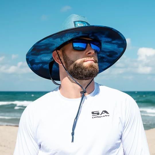 NEW Premium Keys Straw Hat for UV Sun Protection | UPF 50+ Sun Protection, Adjustable Drawstring, Universal Size | by SA Co.