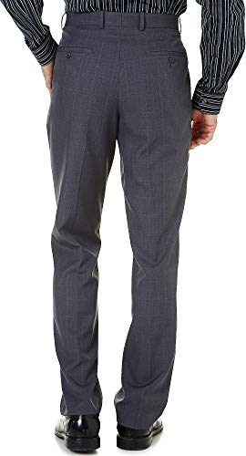 Perry Ellis Men's Portfolio Performance Dress Pant, Modern Fit, Non-Iron, Flat Front Stretch (Waist Size 30-42)