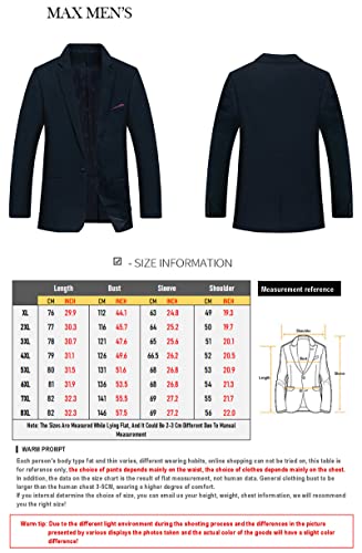 Men's Plus Size Suit Jacket Fat Loose One Button Blazers Business Suit Coat Wedding Banquets Prom Dress