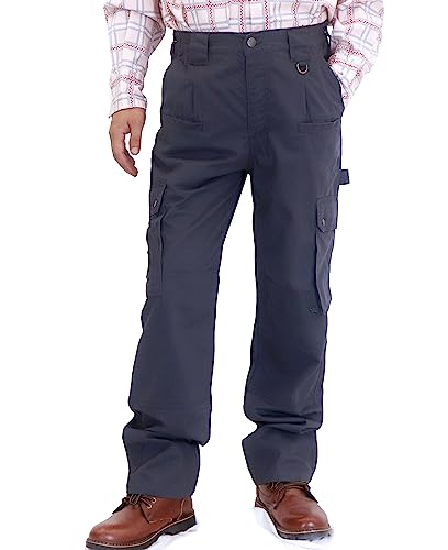 BOCOMAL FR Pants for Men Cargo Flame Resistant Pants(2112&CAT2) 100% C 7.5oz Utility Fire Resistant Pants