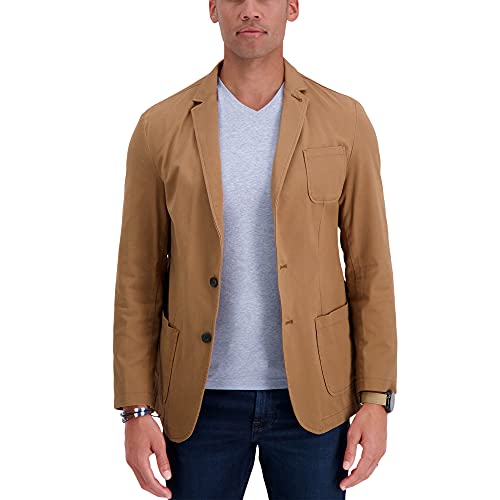 HAGGAR mens Smart Wash Highland Blazer