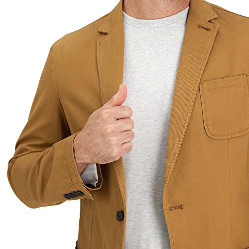 HAGGAR mens Smart Wash Highland Blazer