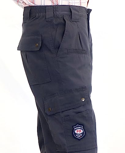 BOCOMAL FR Pants for Men Cargo Flame Resistant Pants(2112&CAT2) 100% C 7.5oz Utility Fire Resistant Pants