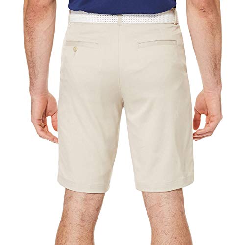 PGA TOUR Men's Flat Front Golf Shorts with Active Waistband (Size 30-44 Big & Tall)