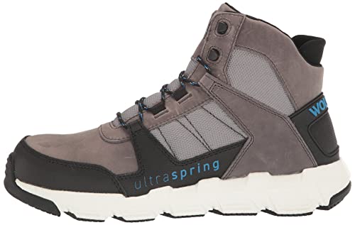 Wolverine Mens Rev Ultraspring Durashocks Carbonmax Vent Mid Industrial Boot