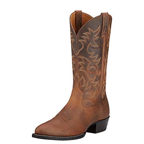 ARIAT men's Heritage R Toe Western Boot